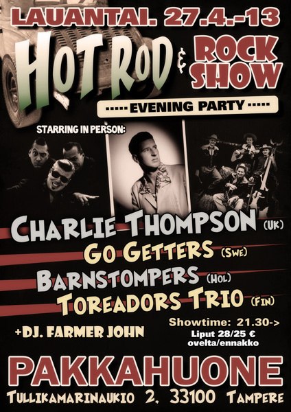 27.04 HOT ROD & ROCK SHOW EVENING PARTY